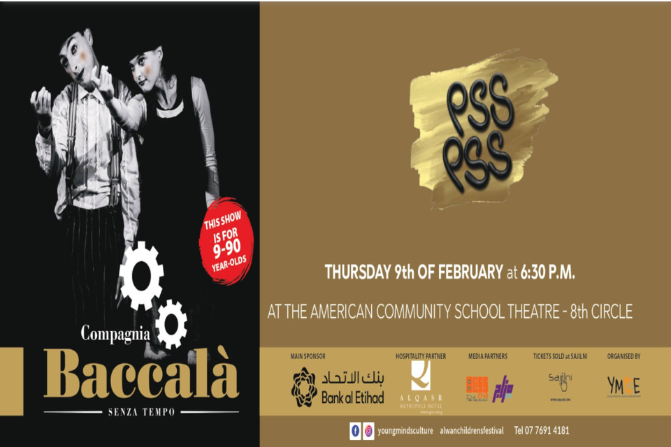 PSS PSS - Thursday 9th February at 6:30 pm